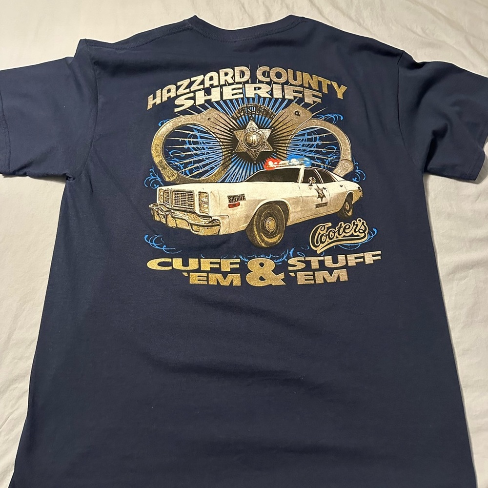 Men’s large hazard county T-shirt